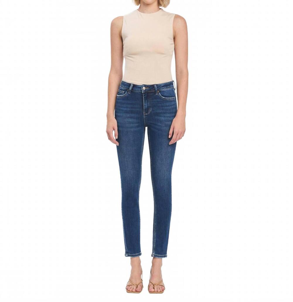 NEW LOVERVET high rise ankle skinny jean in superb